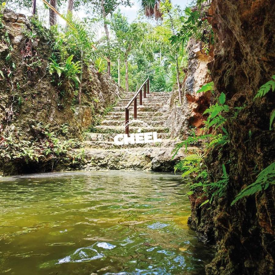 Cheel Lodge & Camping Puerto Morelos Exteriér fotografie