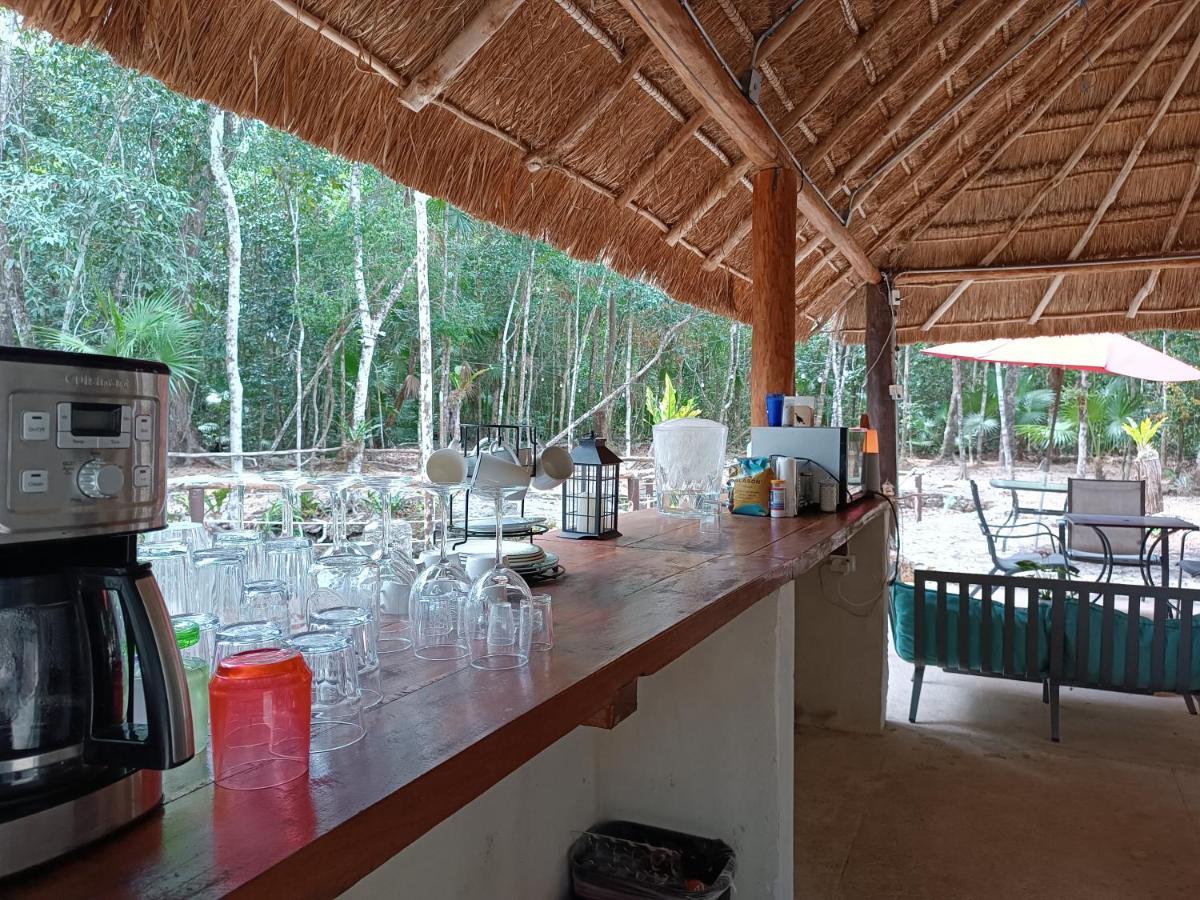 Cheel Lodge & Camping Puerto Morelos Exteriér fotografie