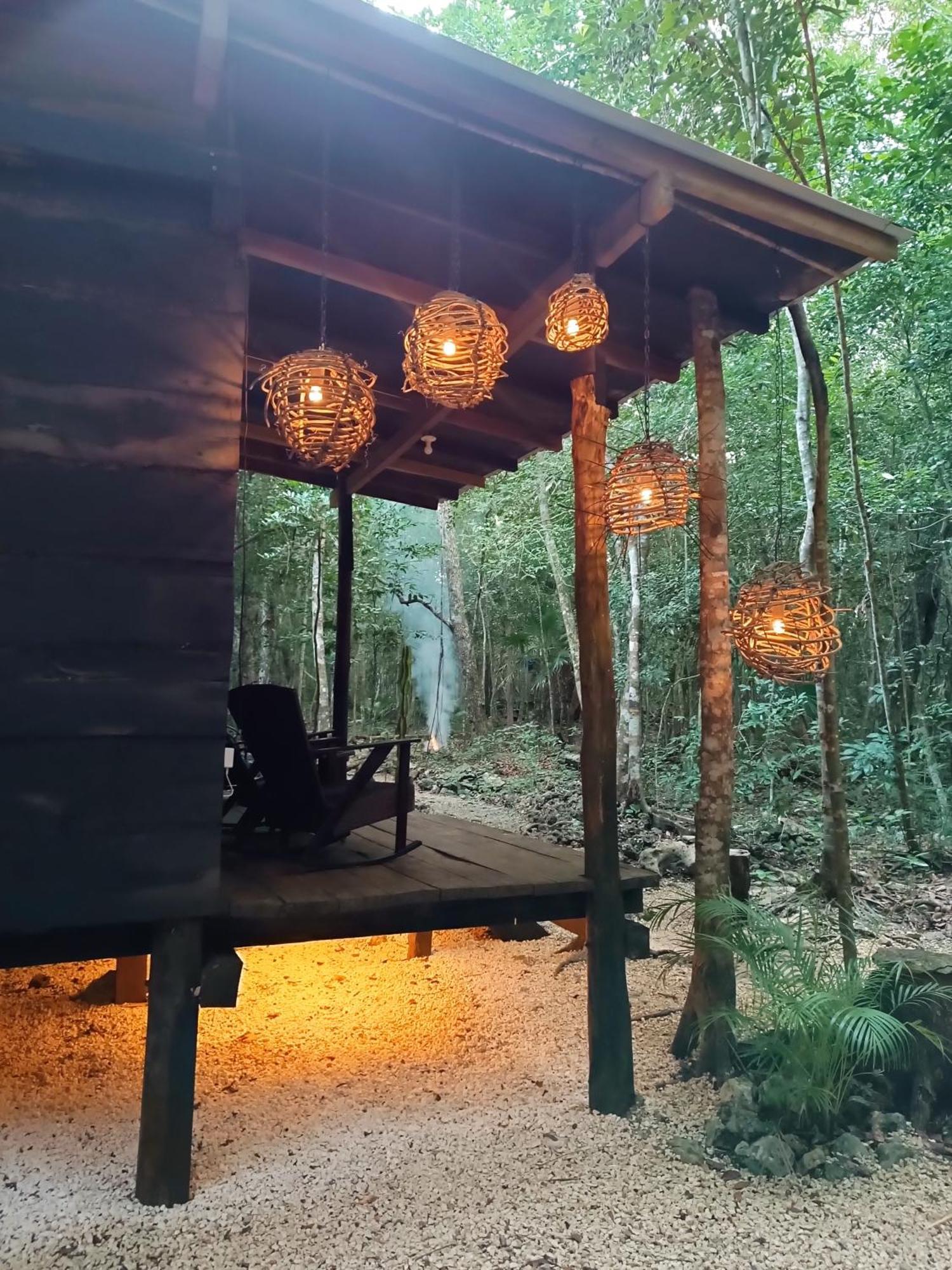 Cheel Lodge & Camping Puerto Morelos Exteriér fotografie