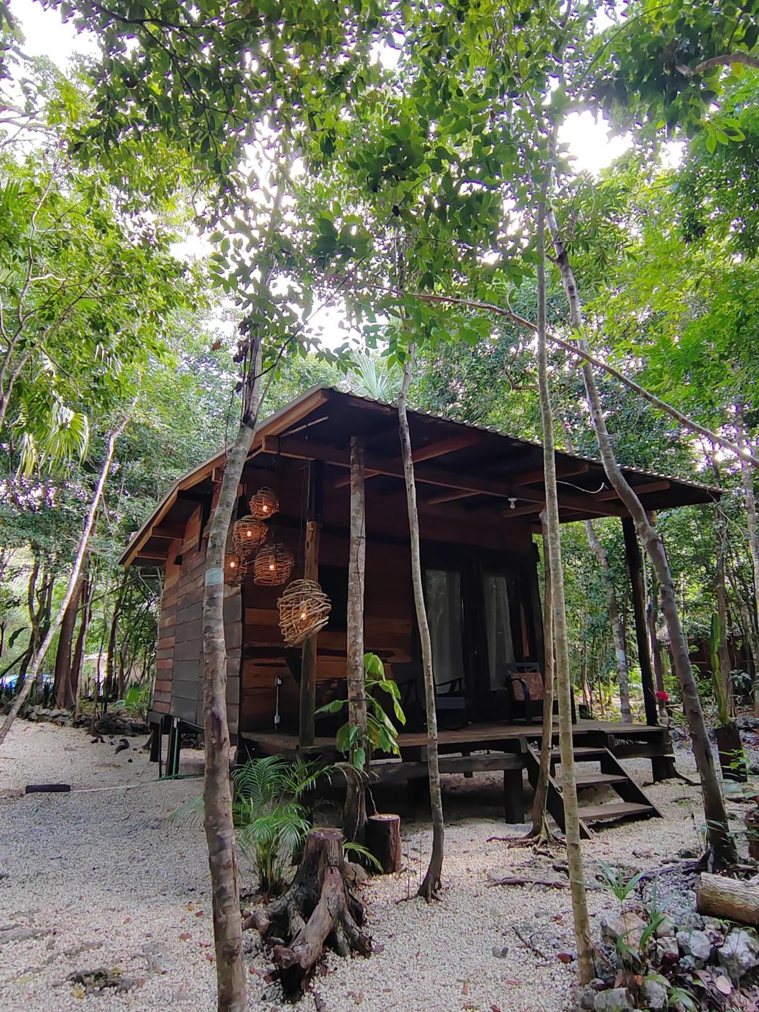 Cheel Lodge & Camping Puerto Morelos Exteriér fotografie