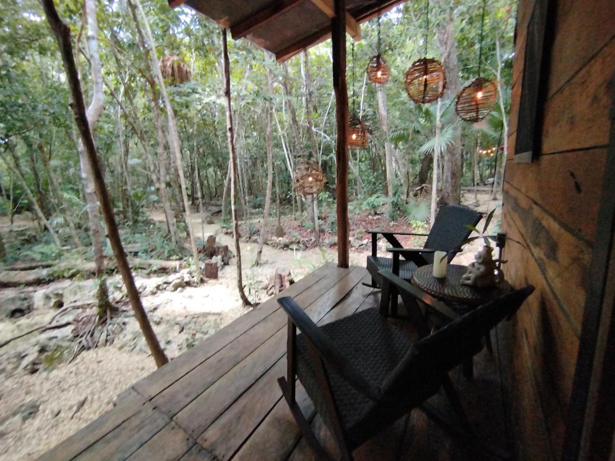 Cheel Lodge & Camping Puerto Morelos Exteriér fotografie
