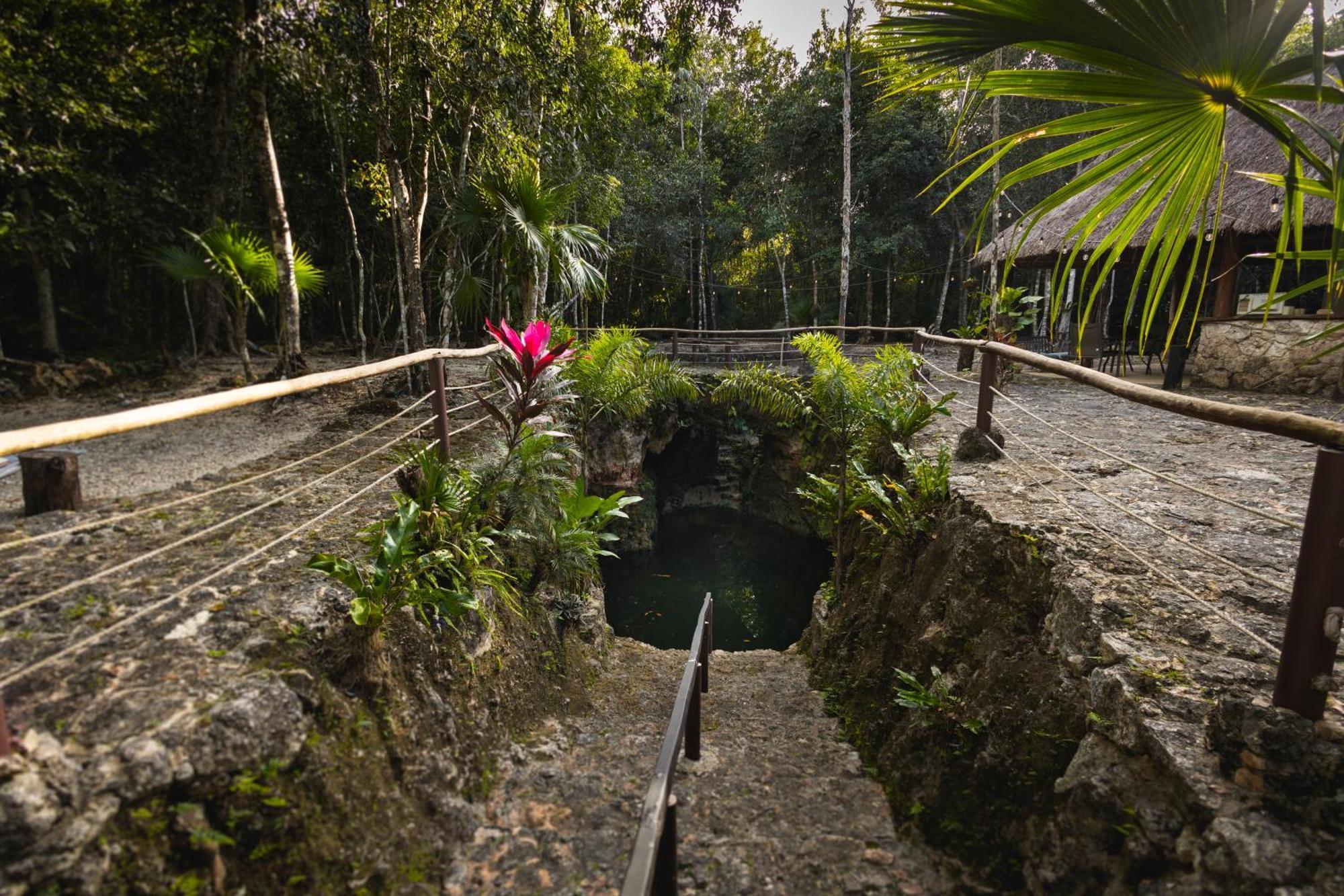 Cheel Lodge & Camping Puerto Morelos Exteriér fotografie