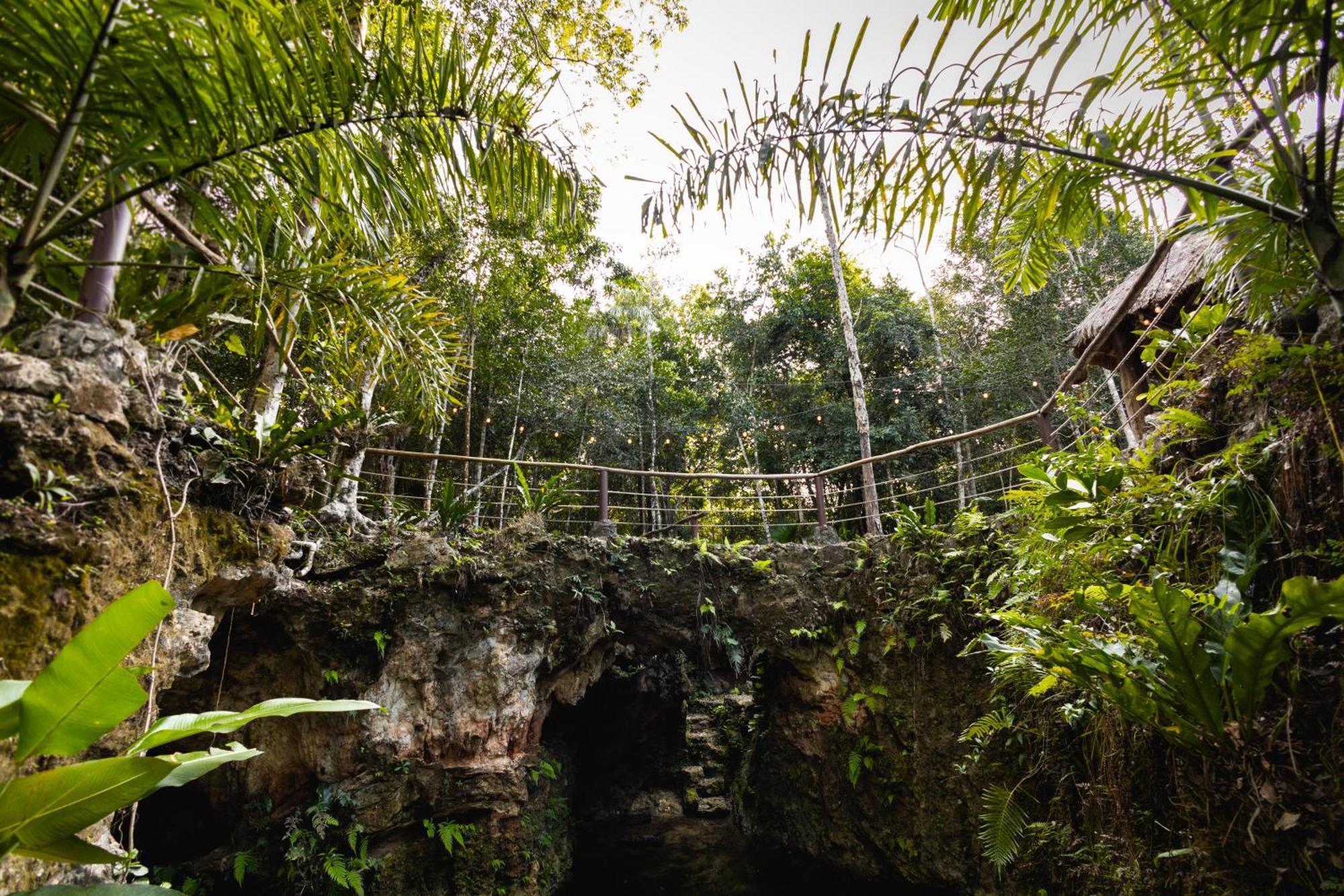 Cheel Lodge & Camping Puerto Morelos Exteriér fotografie