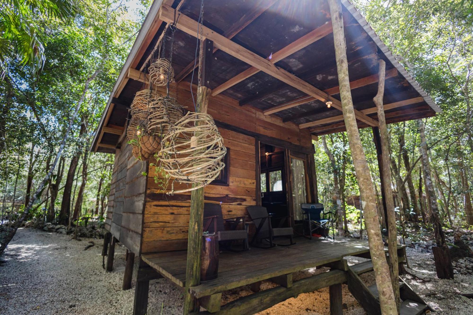 Cheel Lodge & Camping Puerto Morelos Exteriér fotografie