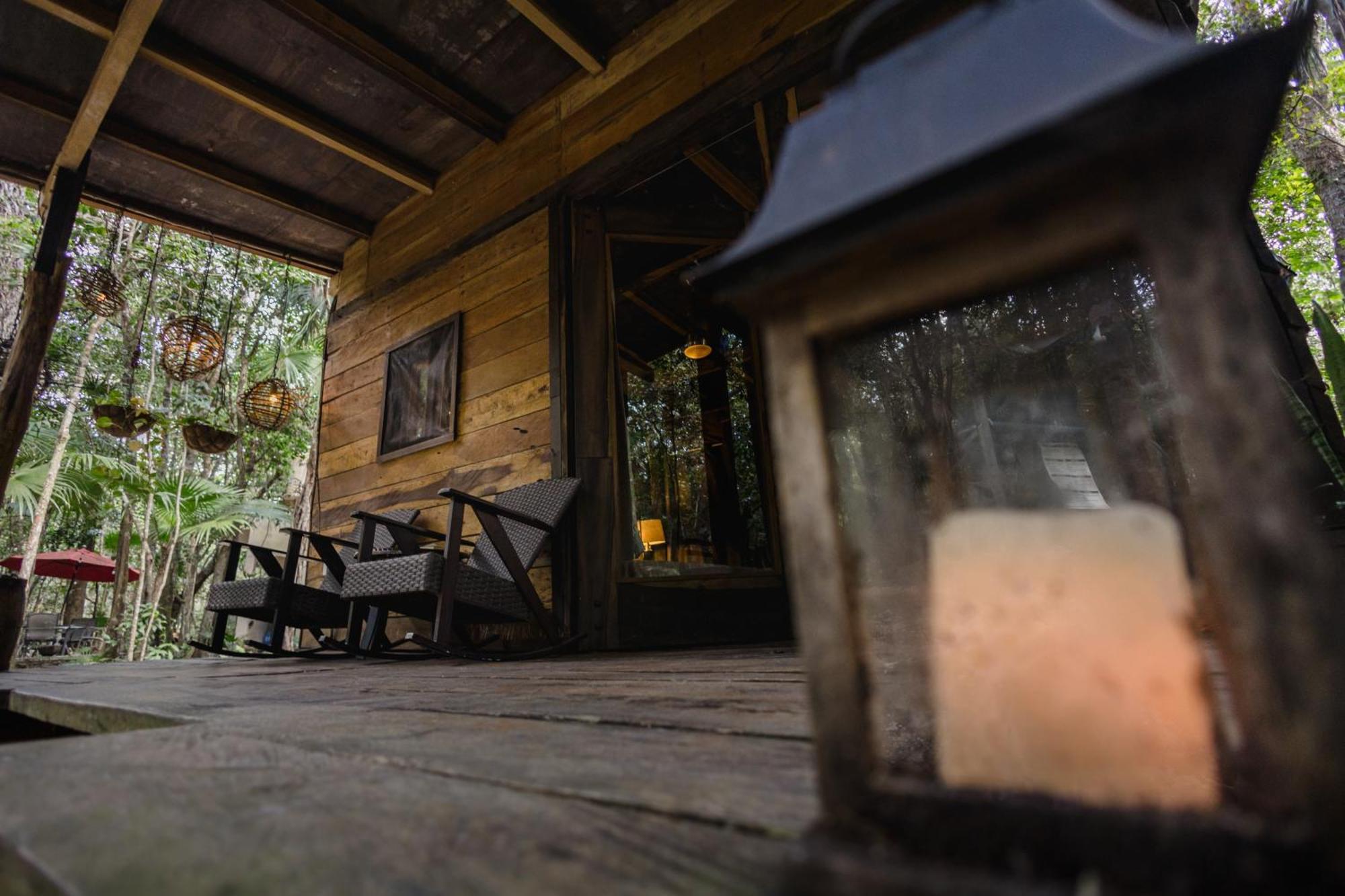 Cheel Lodge & Camping Puerto Morelos Exteriér fotografie