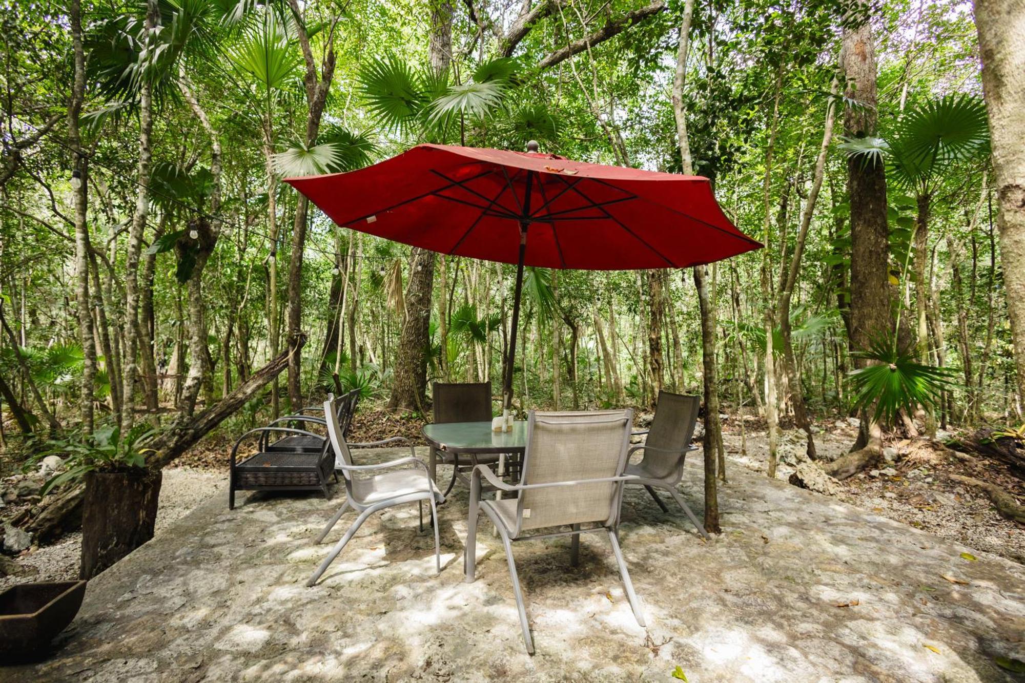 Cheel Lodge & Camping Puerto Morelos Exteriér fotografie