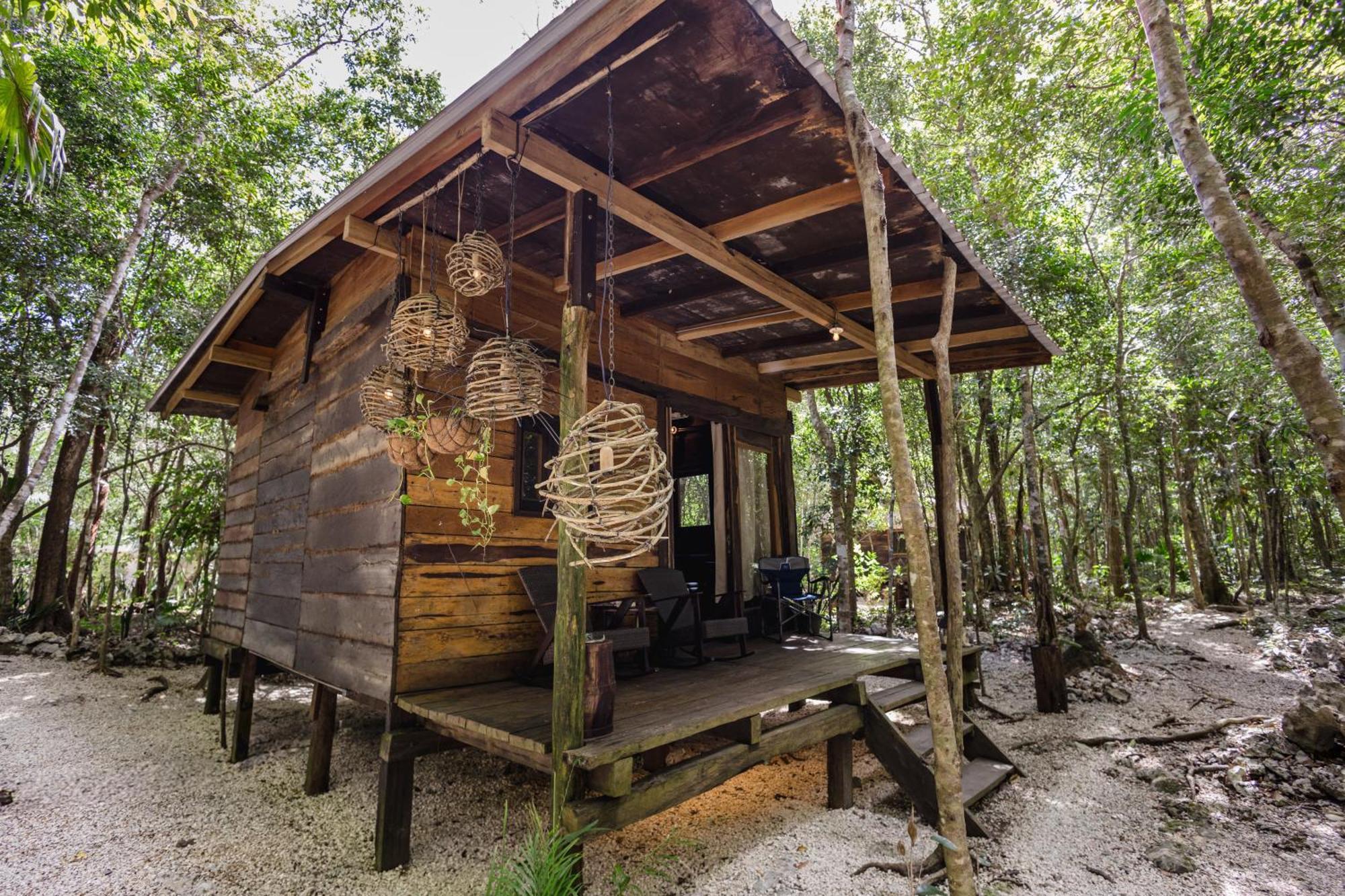 Cheel Lodge & Camping Puerto Morelos Exteriér fotografie