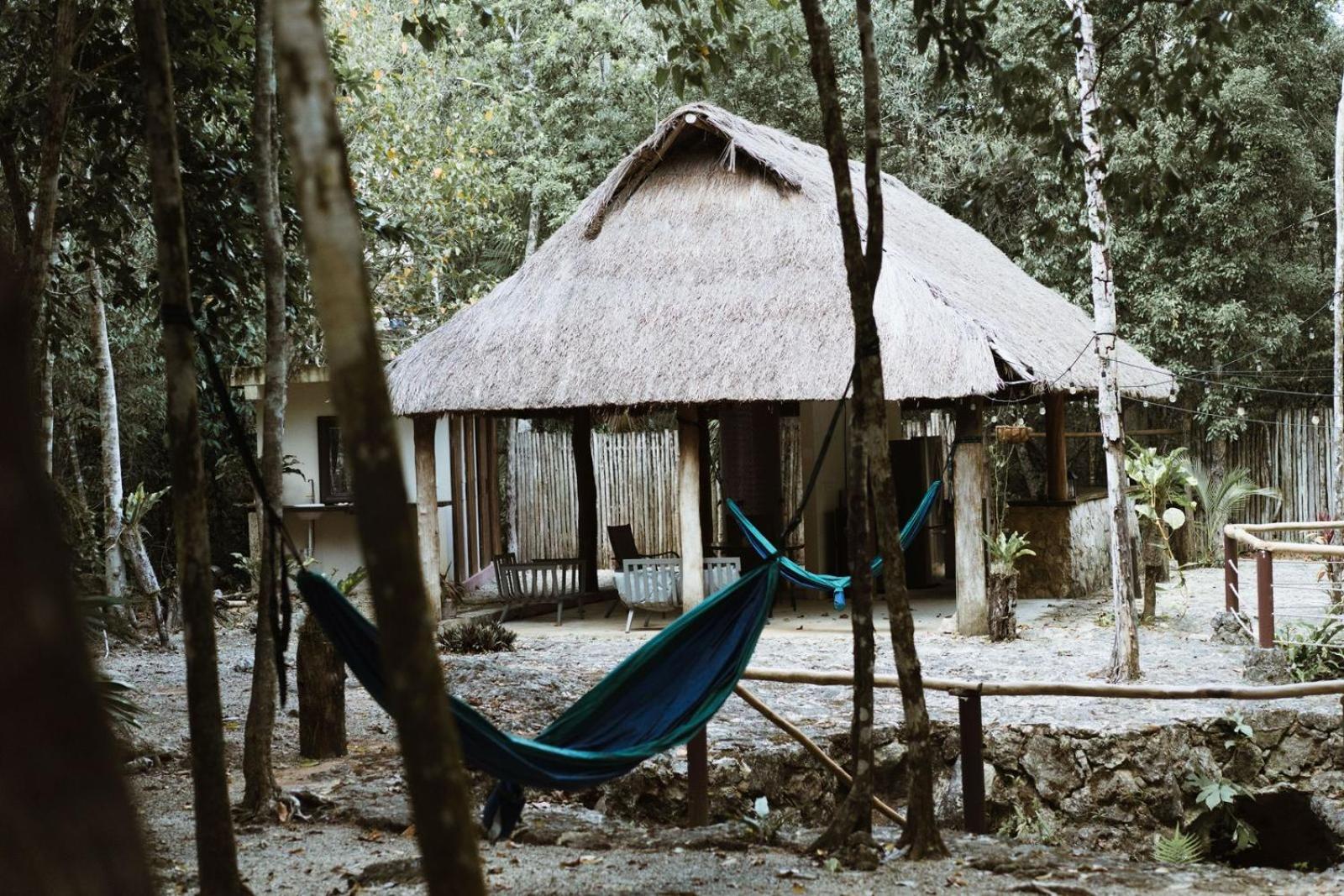 Cheel Lodge & Camping Puerto Morelos Exteriér fotografie